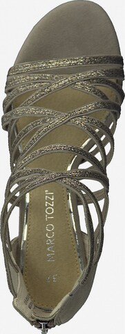 MARCO TOZZI Remienkové sandále - Béžová