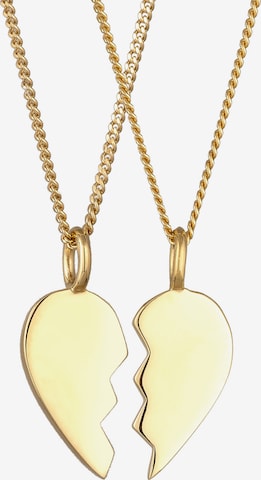 Parure de bijoux 'Herz' ELLI en or : devant