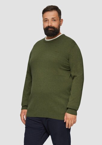 Pull-over s.Oliver en vert : devant