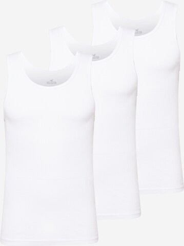 T-Shirt HOLLISTER en blanc : devant