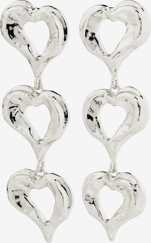 sidabrinė Pilgrim Auskarai ' Tide ': priekis