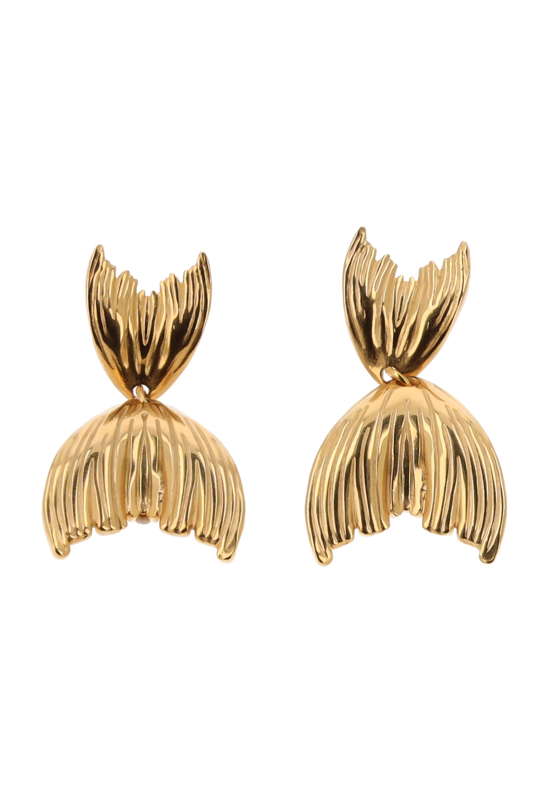 usha FESTIVAL Boucles d'oreilles en or, Vue avec produit