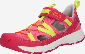 Sandalo 'MOTOZOA' di KEEN in rosa: frontale