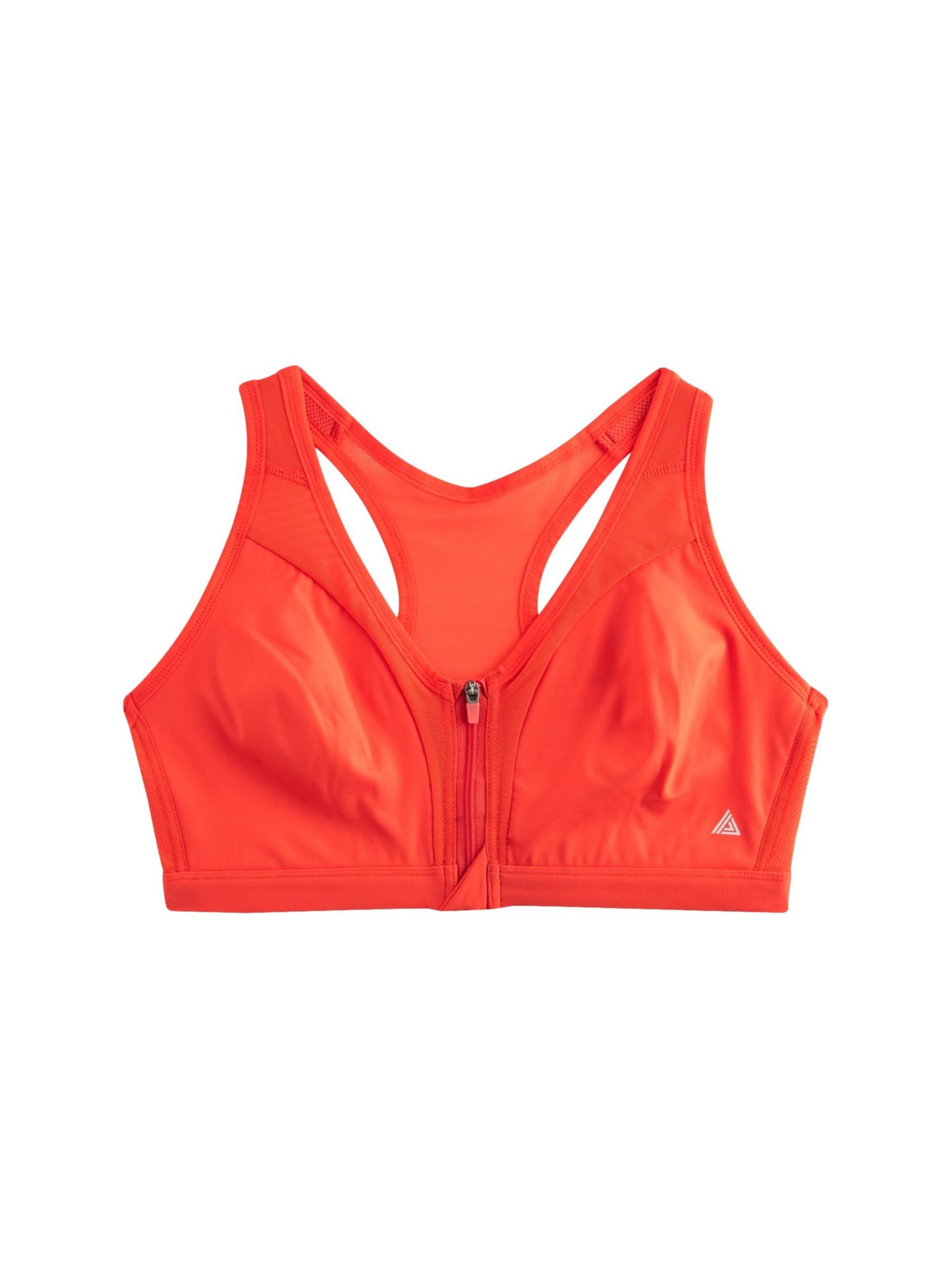 Next Bustier Sports-BH i rød: forside