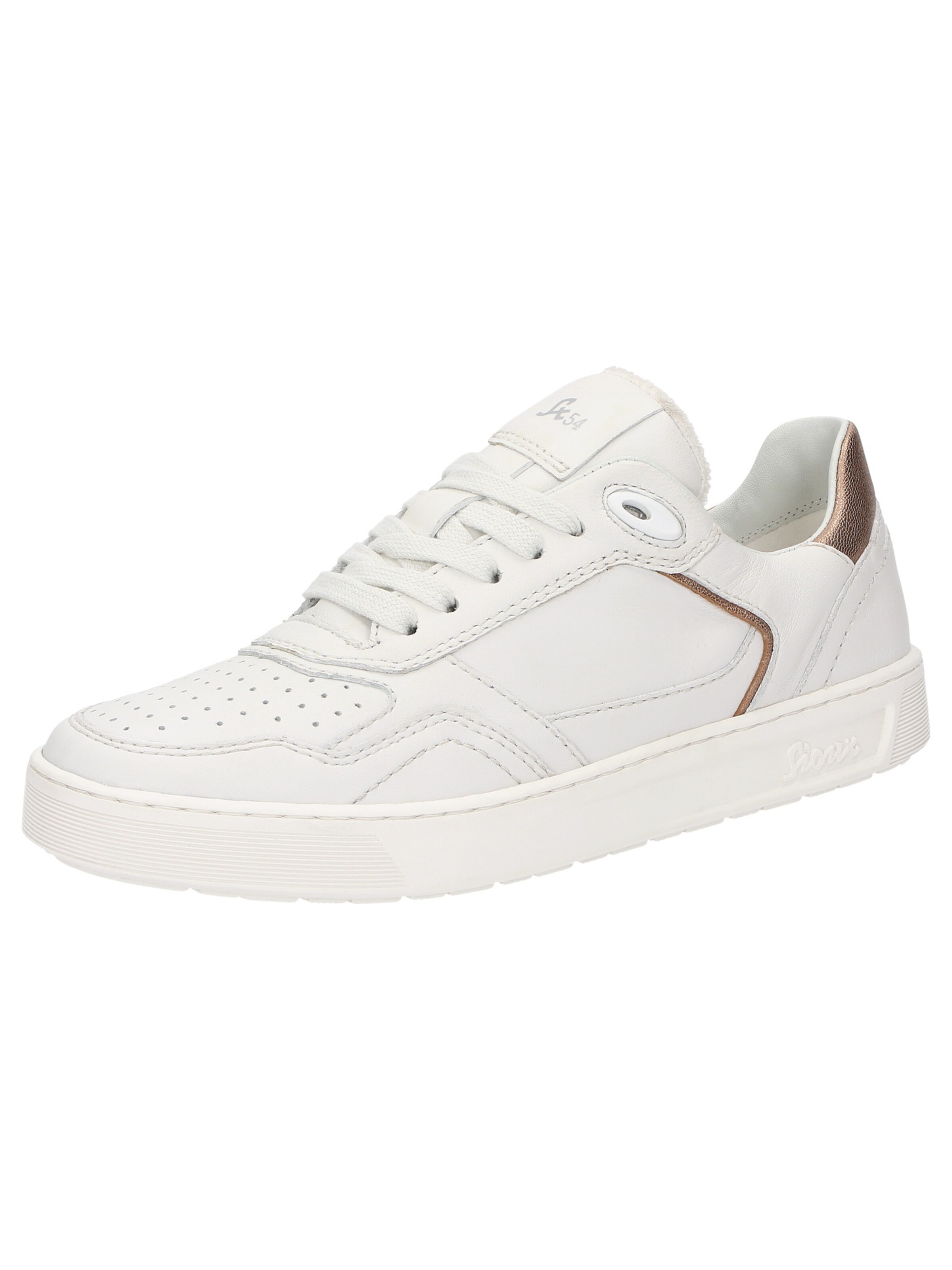 Baskets basses 'Maites' SIOUX en blanc : devant