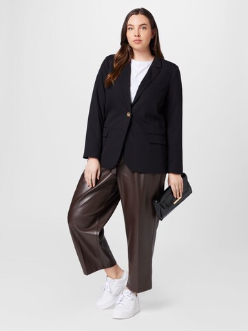 Blazer 'Sakira' di KAFFE CURVE in nero