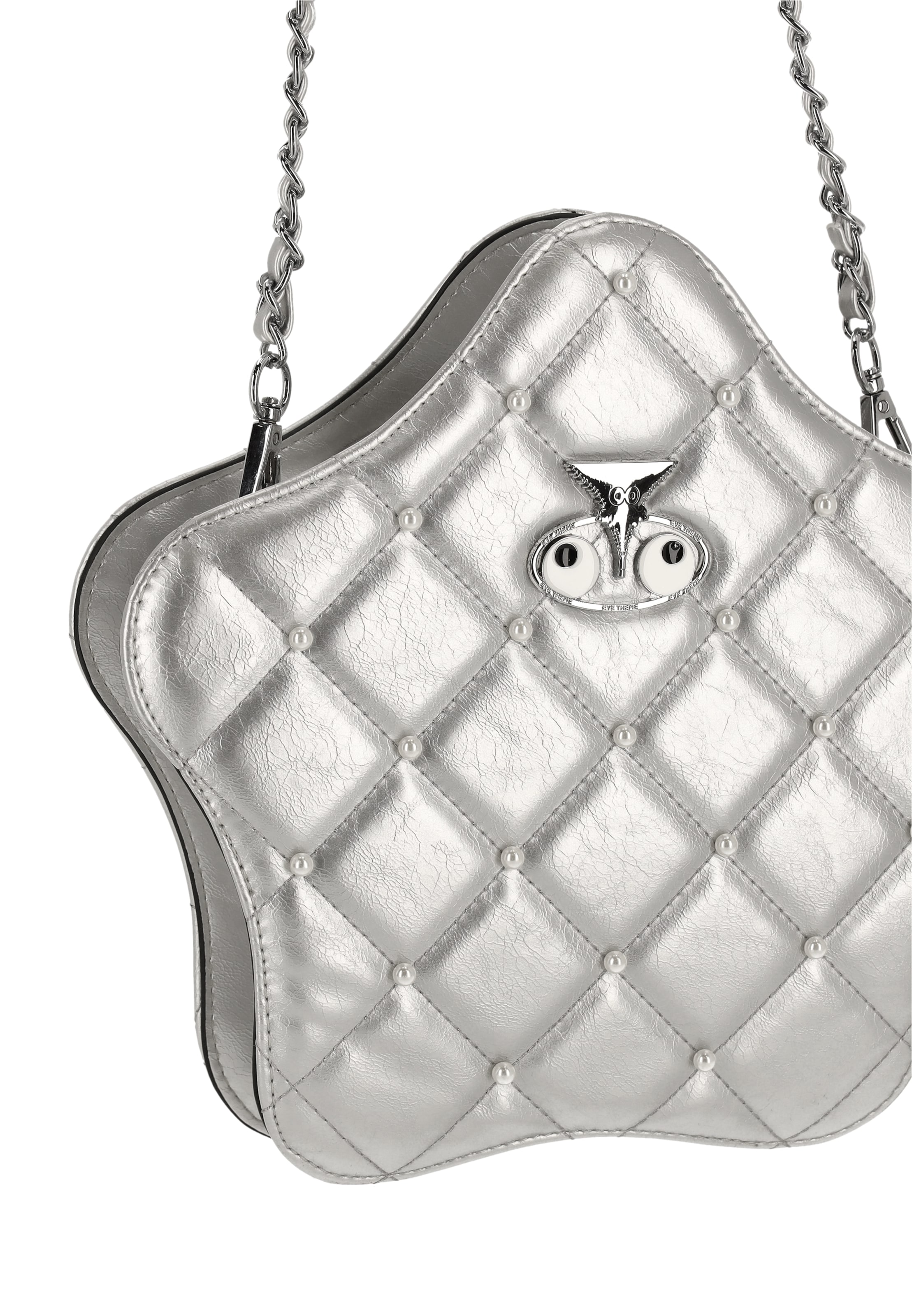 MYMO - Malas de tiracolo 'Eyetheme' em prata