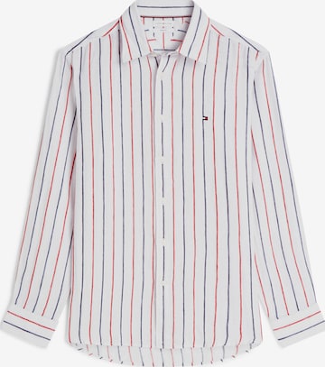 TOMMY HILFIGER Button Up Shirt in Red: front