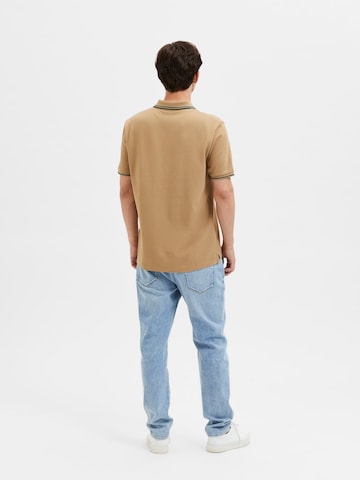 SELECTED HOMME Skjorte 'Dante' i beige