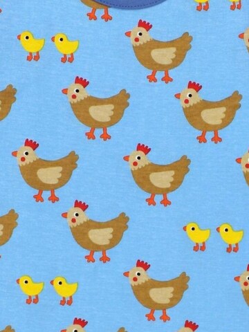 Toby Tiger Shirt 'Hühner-Druck' in Blue