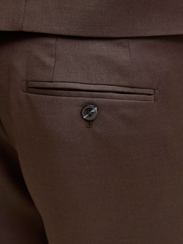 Coupe slim Veste de costume 'JPRSolaris' JACK & JONES en marron