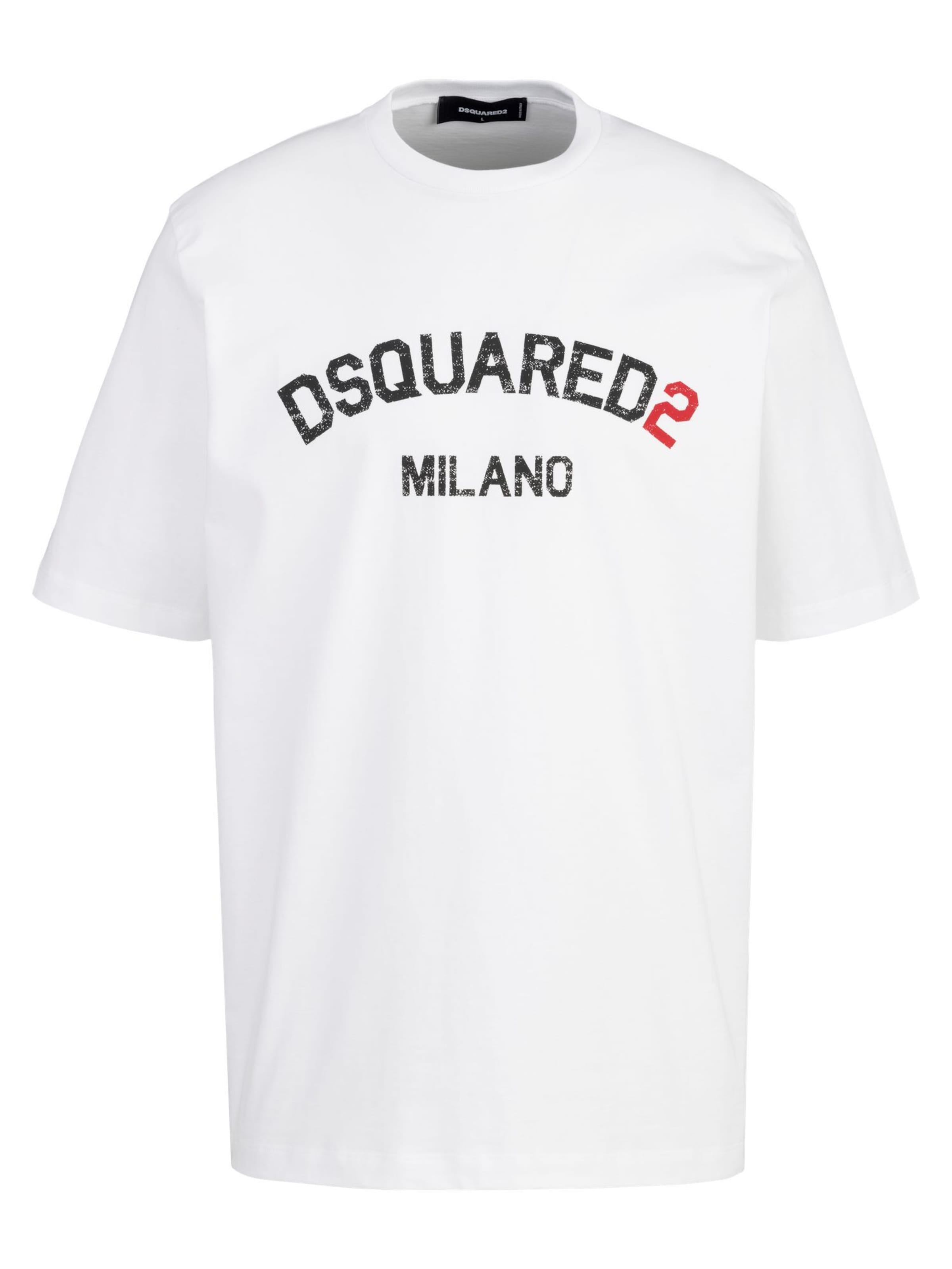 DSQUARED2 Shirt in Wit: voorkant