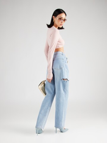 Wide Leg Jean 'Elin' Hoermanseder x About You en bleu