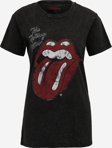 Cotton On Shirt 'ROLLING STONES' in Black: front