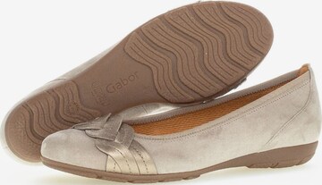 GABOR Ballet Flats in Grey