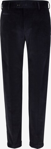 STRELLSON Pleated Pants 'Luc' in Blue: front