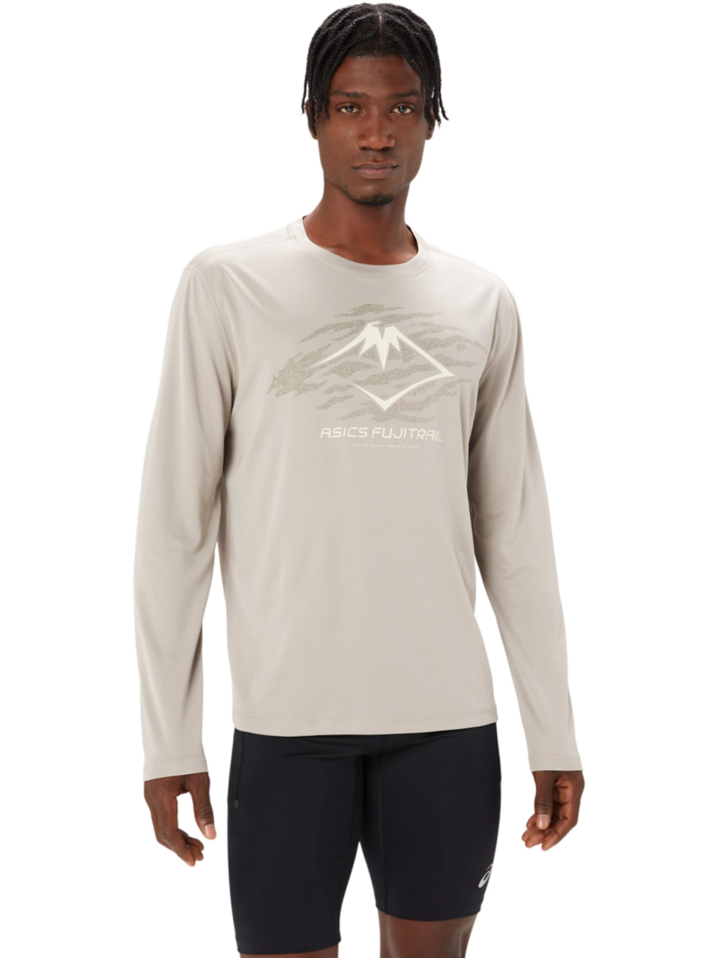 ASICS Shirt 'ASICS Fujitrail' in Grey: front