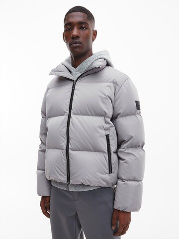 Calvin Klein Jacke in Grau: Vorderseite