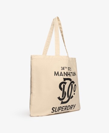 Cabas Superdry en beige