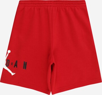 Regular Pantalon Jordan en rouge