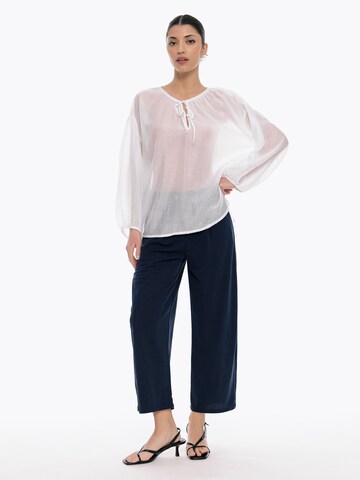 4TAILORS Loosefit Broek 'Operator' in Blauw