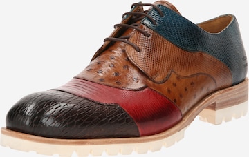 MELVIN & HAMILTON Lace-Up Shoes 'Patrick' in Brown: front