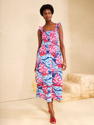 Abito estivo di love & roses in rosa