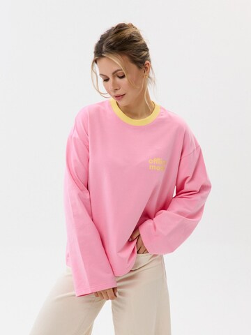 Maglietta di MIRONS in rosa