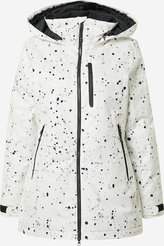 BURTON Athletic Jacket 'LELAH' in White: front