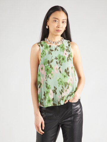 VILA Top in Green: front