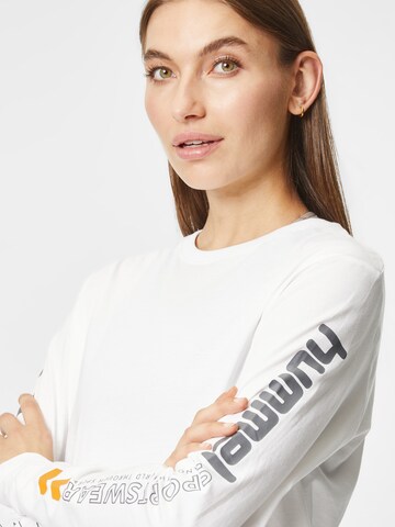 Hummel - Camiseta funcional 'BIRK' en blanco