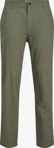 Jack & Jones Plus Lærredsbukser i grøn: forside