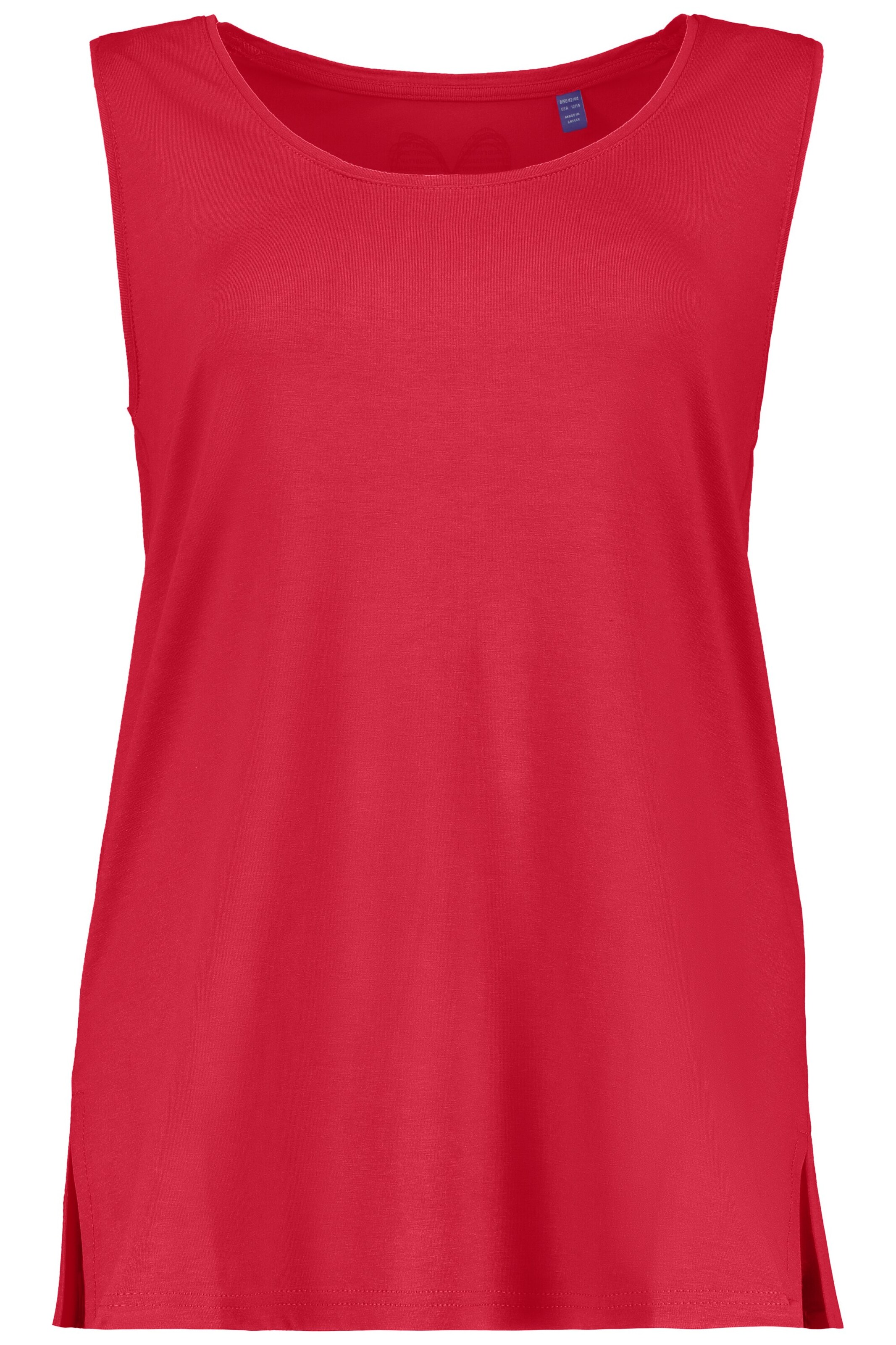 Ulla Popken Top in Rood: voorkant