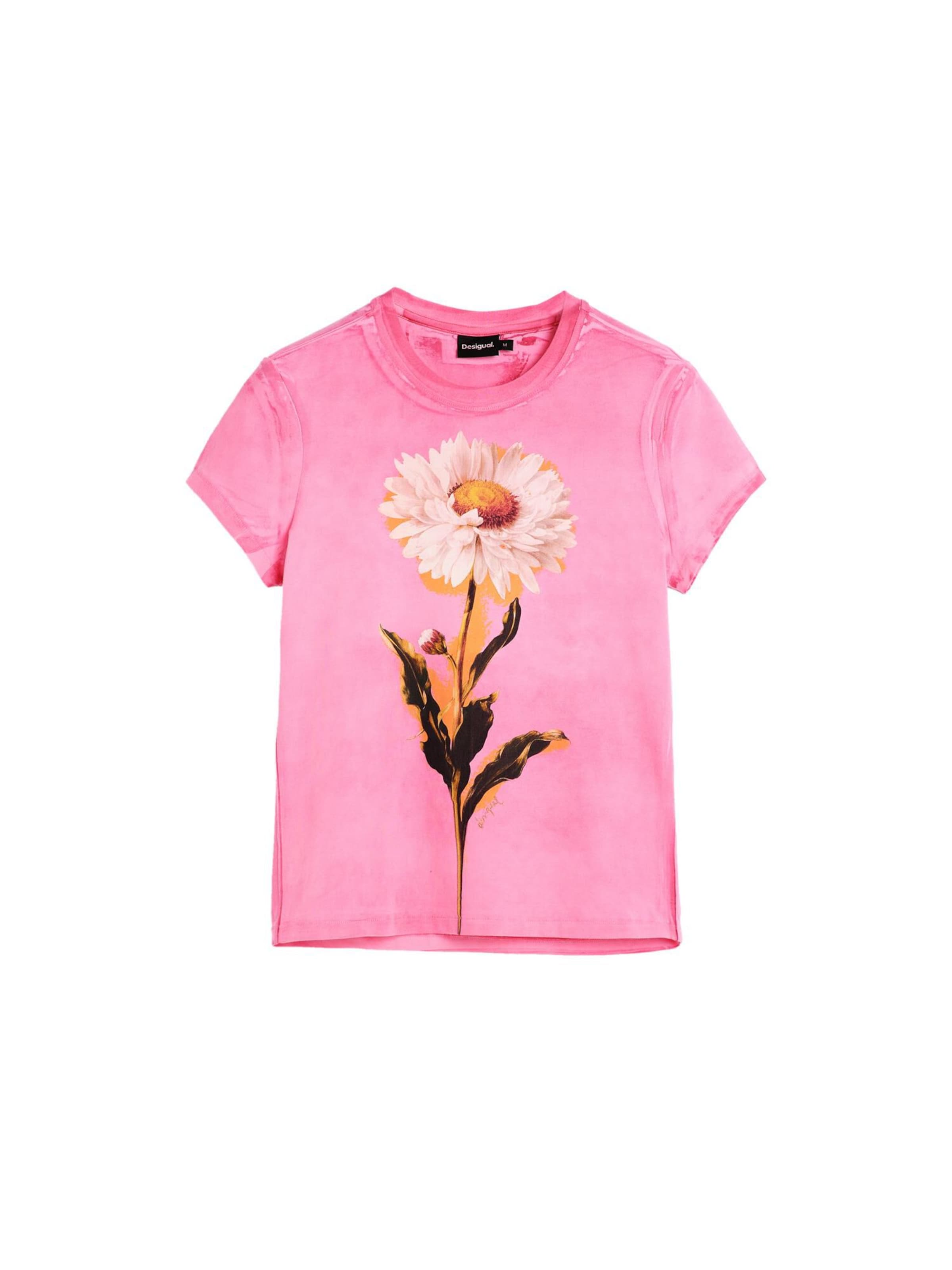 Desigual - Camisa em rosa: frente