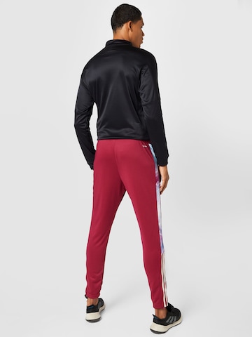 ADIDAS SPORTSWEAR Regular Workout Pants 'Tiro' in Red