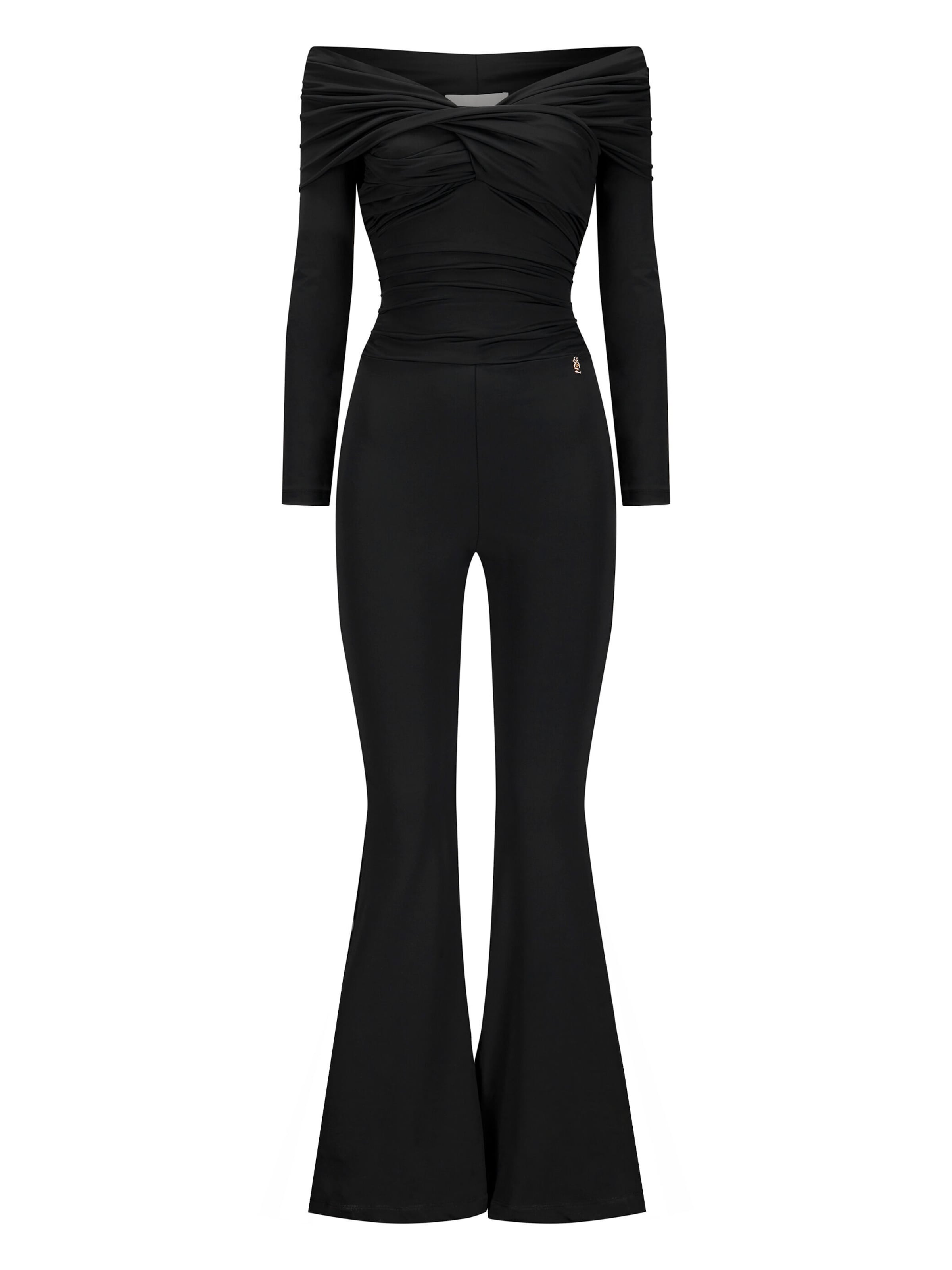 Nicowa Jumpsuit 'FIOLIW' in Zwart: voorkant