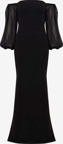 Tussah Evening dress 'CIERA' in Black: front