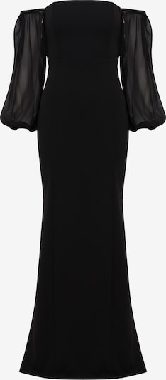 Rochie de seară 'CIERA' Tussah pe negru, Vizualizare produs