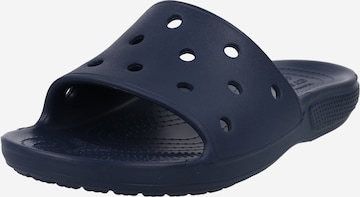 Crocs Mules in Blue: front