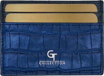 GT Collection Etui 'CROC ELITE' i blå: forside