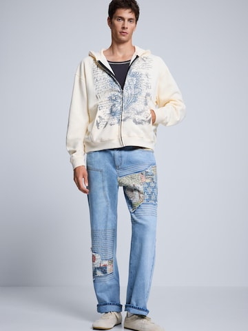 Desigual Mikina – bílá