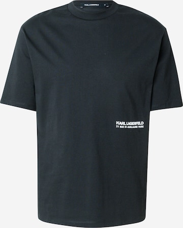 Karl Lagerfeld T-Shirt in Schwarz: Vorderseite