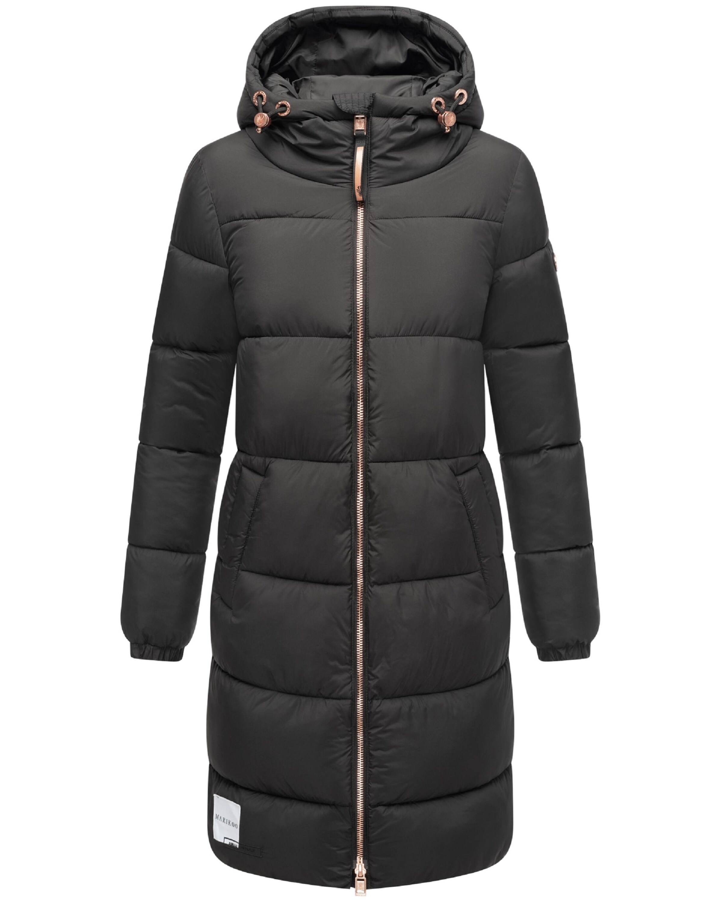 MARIKOO Winter coat in Black