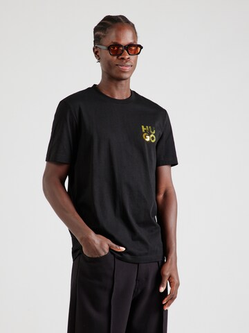 T-Shirt 'Diridumti' HUGO en noir : devant
