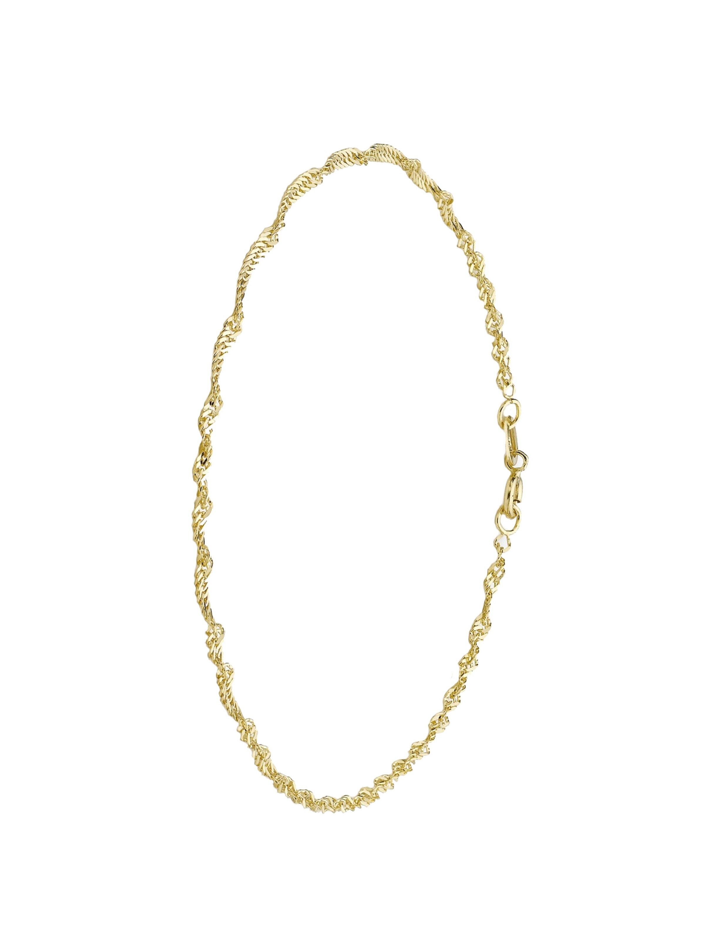 Lucardi Armband 'Klassisch' in Gold: Vorderseite