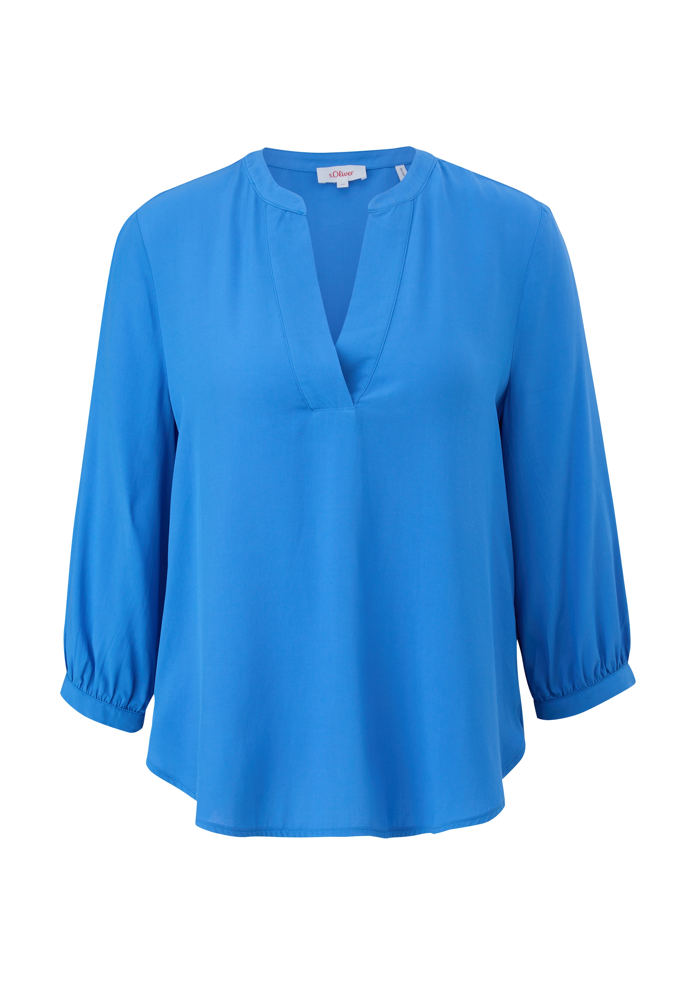 s.Oliver Bluse in Blau: Vorderseite