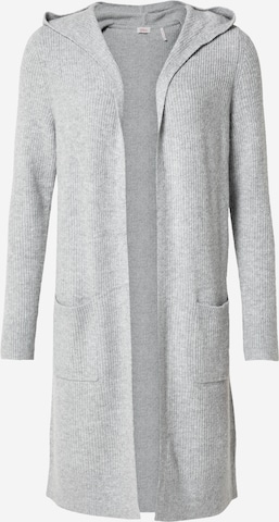 s.Oliver Knit Cardigan in Grey: front