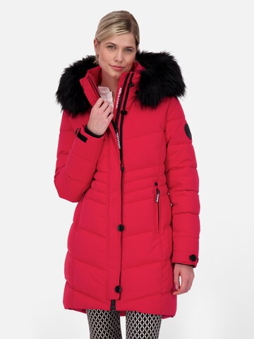 Alife and Kickin Winter Coat 'AmaliaAK' in Red: front