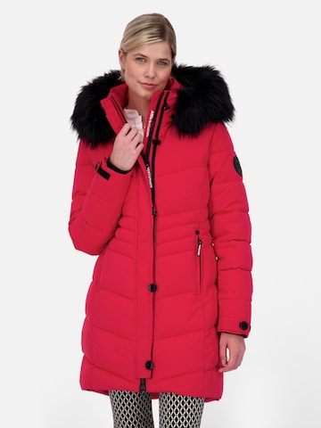 Alife and Kickin Winter Coat 'AmaliaAK' in Red: front