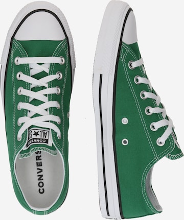 Converse bajas verdes sale